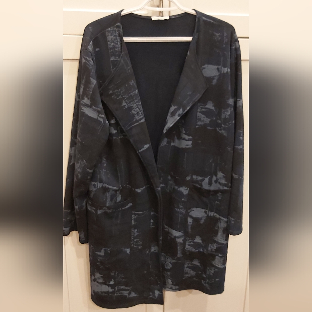 Linen Luv cotton open jacket